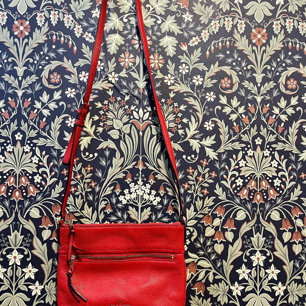 Kate Spade Vibrant Red Crossbody Bag